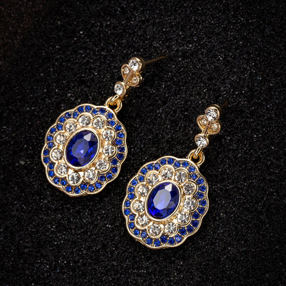 Creative Sapphire Fashion Diamond Earrings