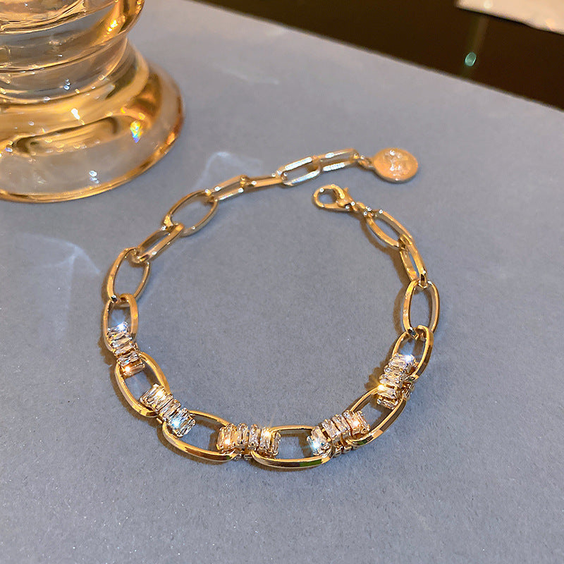 Zircon Geometric Bracelet