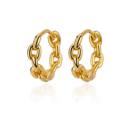 18K Gold Light Luxury Earrings