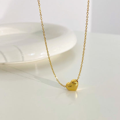 3D Love Heart Necklace