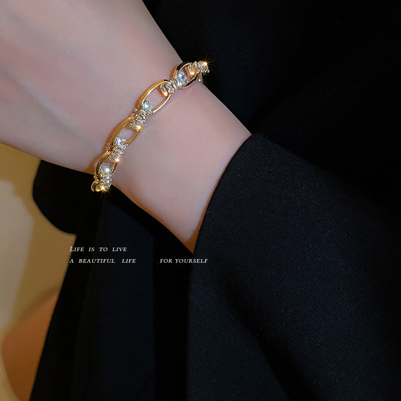 Zircon Geometric Bracelet