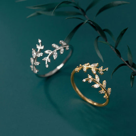 Woman Spring Branch Ring