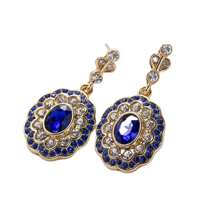 Creative Sapphire Fashion Diamond Earrings